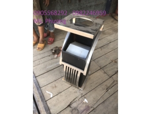 Thùng rác inox vuông - Công Ty TNHH Mai Huỳnh Thiên Phát Việt Nam